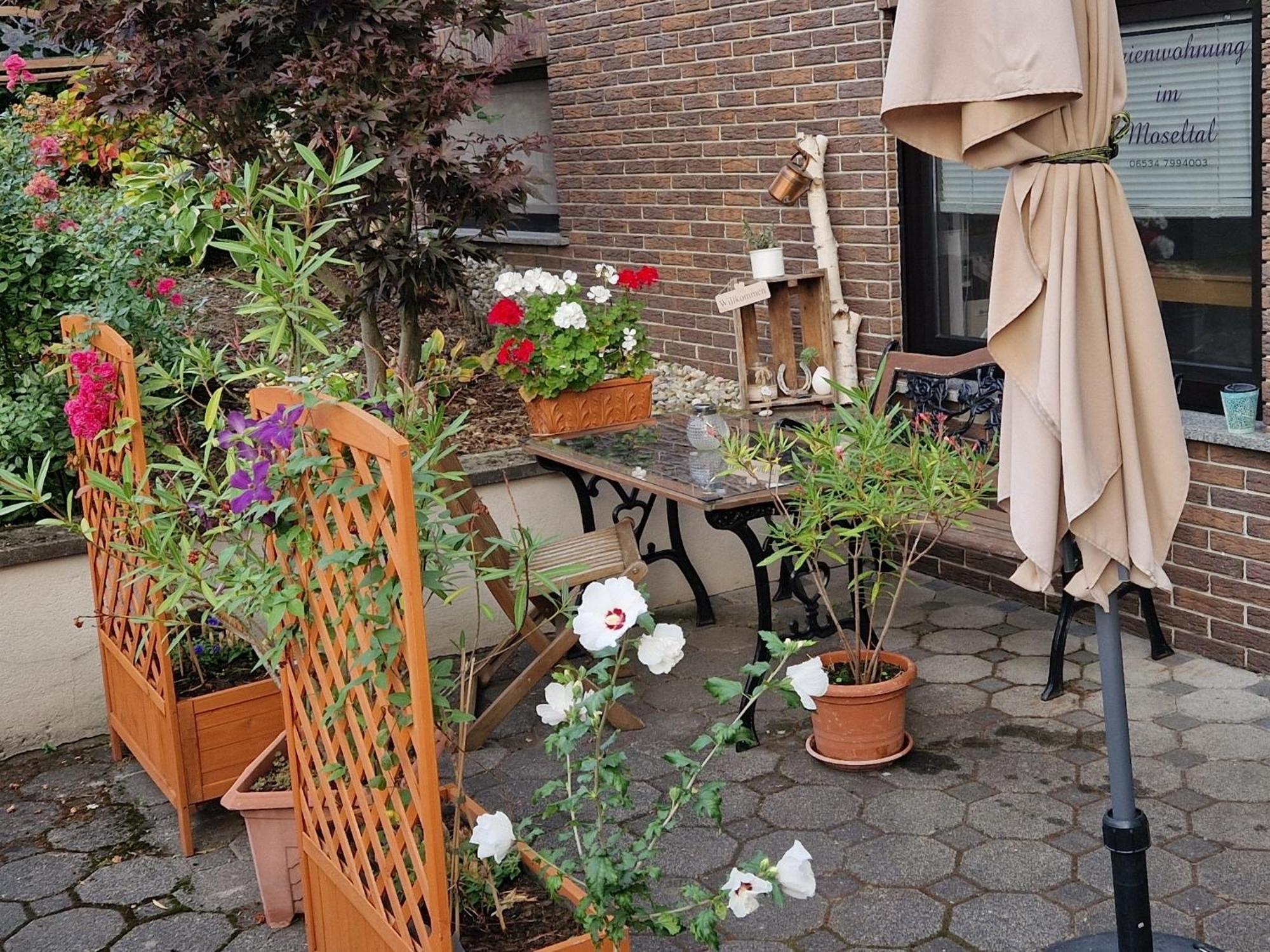 Ferienwohnung Im Moseltal Veldenz Exterior foto
