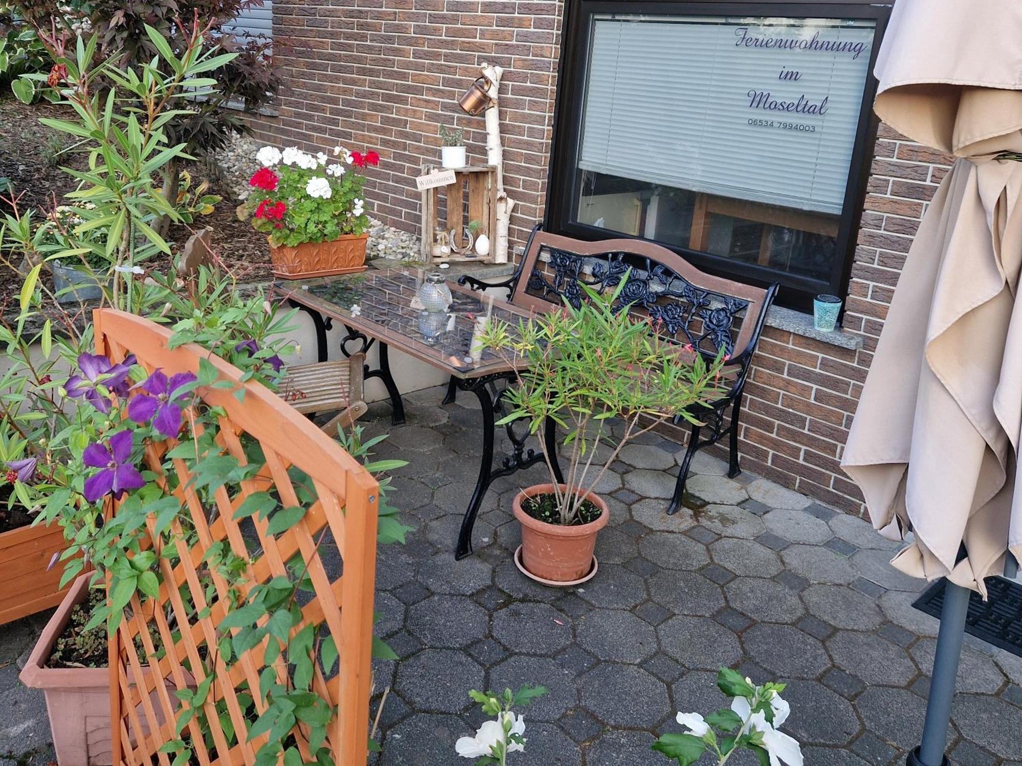 Ferienwohnung Im Moseltal Veldenz Exterior foto